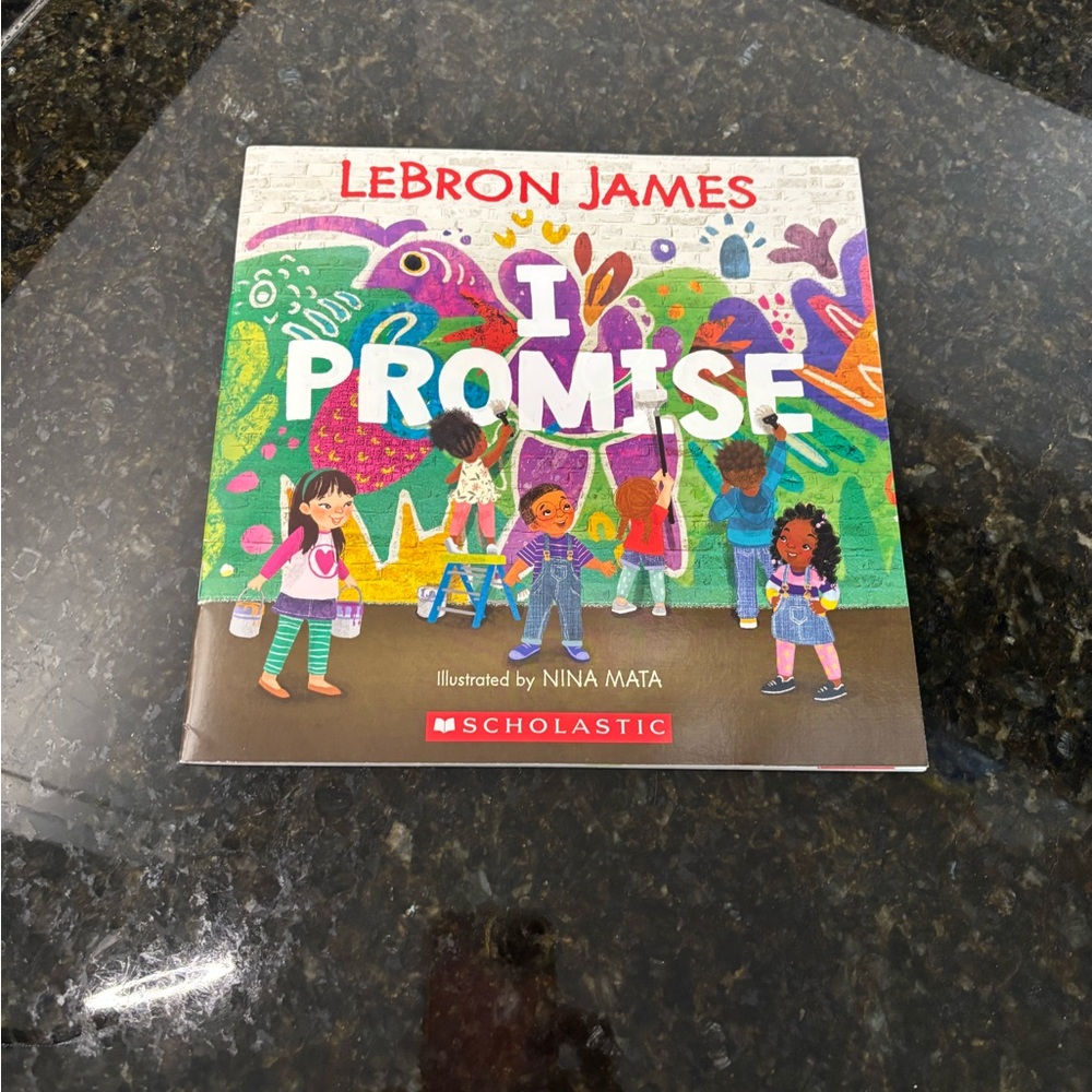 LeBron James Scholastic 'I Promise' Paperback Book